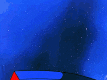 a close up of a robot 's head with red and yellow wings .
