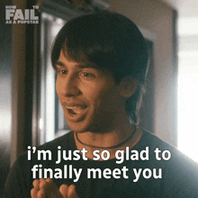 I'M Just So Glad To Finally Meet You Vivek GIF