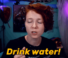 Random Tuesday Drink Water GIF