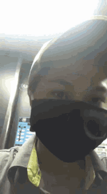 Mask Selfie GIF - Mask Selfie Nods GIFs