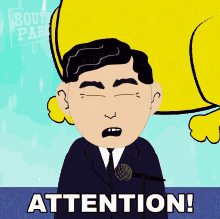 Attention Mr Ose GIF - Attention Mr Ose South Park GIFs
