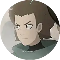 a cartoon drawing of a man with the name waktu_art1 on it