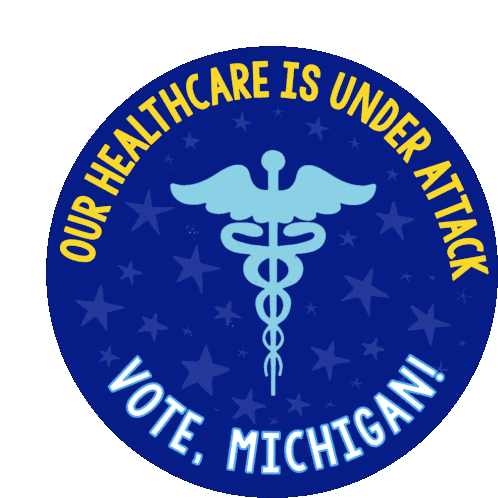 Michigan Election Election Sticker