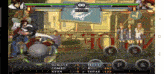 a screenshot of a video game with a pause button in the middle