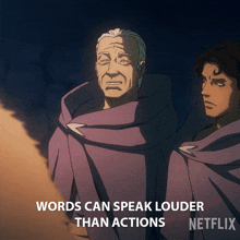 Words Can Speak Louder Than Actions Castlevania GIF - Words Can Speak Louder Than Actions Castlevania Use Your Words GIFs