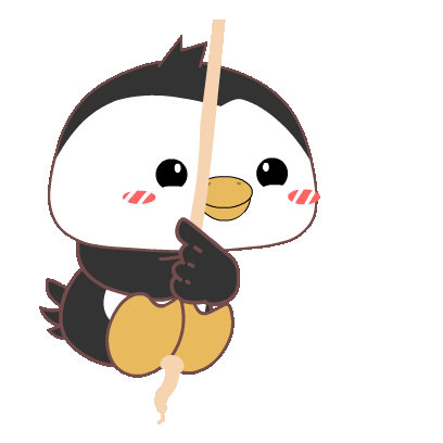 Cute Penguin Sticker - Cute Penguin Swing Stickers