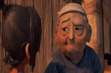 Kubo And The Two Strings Old Lady GIF - Kubo And The Two Strings Old Lady Laugh GIFs
