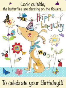 Happy Birthday Celebrate GIF - Happy Birthday Celebrate Dog GIFs
