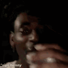 Hennessy Sips GIF - Hennessy Sips Tea GIFs
