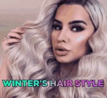 Winters Hair Style Holiday Hair Style GIF - Winters Hair Style Holiday Hair Style Holiday Sale GIFs