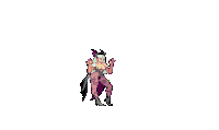 a pixel art drawing of a woman riding a jet with a blue light coming out of it