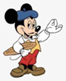 French Mickey GIF