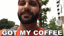 Got My Coffee Ahmed Aldoori GIF - Got My Coffee Ahmed Aldoori Heres My Coffee GIFs