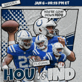Indianapolis Colts Vs. Houston Texans Pre Game GIF - Nfl National Football League Football League GIFs