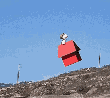Snoopy Flying GIF - Snoopy Flying Hurricane Michael GIFs