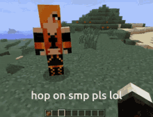 hop on among us hop on vc hop on minecraft smp
