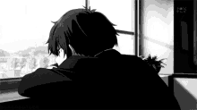 Sad Anime GIF - Sad Anime Black And White GIFs