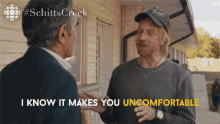 I Know It Makes You Uncomfortable When Somebody Gets Real With You Roland Schitt GIF - I Know It Makes You Uncomfortable When Somebody Gets Real With You Roland Schitt Roland GIFs