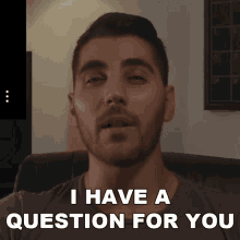 I Have A Question For You Rudy Ayoub GIF - I Have A Question For You Rudy Ayoub I Have Something I Want To Ask You GIFs