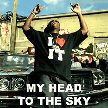 My Head To The Sky Jeezy GIF - My Head To The Sky Jeezy I Luv It Song GIFs