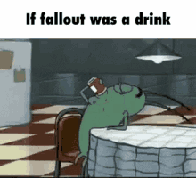 Plankton If Fallout Was A Drink GIF - Plankton If Fallout Was A Drink Spongebob GIFs