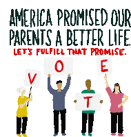 Vote Voting Sticker - Vote Voting Millennial Stickers