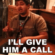Ill Give Him A Call Paul GIF - Ill Give Him A Call Paul The Six GIFs