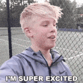 Im Super Excited Carson Lueders GIF