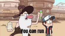 You Can Run But Ill Still Be In Your Nightmares Old Man Mcgucket GIF - You Can Run But Ill Still Be In Your Nightmares Old Man Mcgucket Gravity Falls GIFs