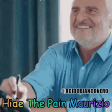 hide the pain maurizio maurizio arrivabene arrivabene ironmauri acidobianconero