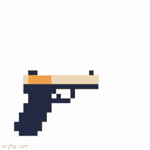 g17 glock shoot pistol pixel