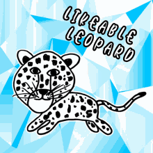 Likeable Leopard Veefriends GIF