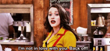 Love With You GIF - Love With You Back Off GIFs