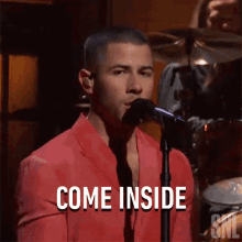 Come Inside Nick Jonas GIF - Come Inside Nick Jonas This Is Heaven Song GIFs