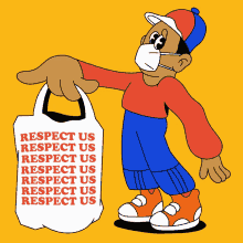 Respectprotectpayus Respect Us GIF - Respectprotectpayus Respect Us Food Worker GIFs