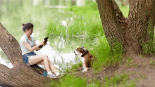Pet Lover Taking Picture GIF - Pet Lover Taking Picture Pose GIFs