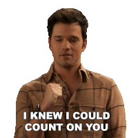 I Knew I Could Count On You Freddie Benson Sticker - I Knew I Could Count On You Freddie Benson Icarly Stickers