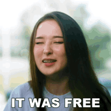 It Was Free Tina GIF - It Was Free Tina Tinakitten GIFs