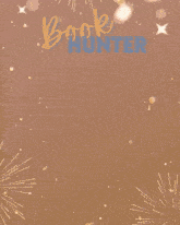 a poster that says book hunter selamat and has fireworks in the background