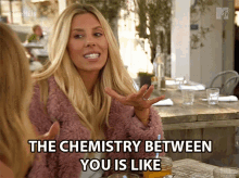 The Chemistry Between You Is Insane Into It GIF - The Chemistry Between You Is Insane Into It Look Freat Together GIFs