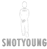 Snotjong Snotyoung Sticker - Snotjong Snotyoung Streetwear Stickers