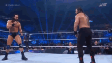 Roman Reigns Tagging Out GIF - Roman Reigns Tagging Out GIFs