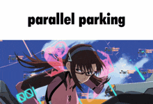 Evangelion Parralel Parking GIF - Evangelion Parralel Parking Mari Evangelion GIFs