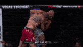 a ufc fight between barrault and silva takes place