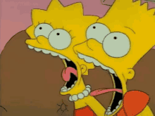 Omg GIF - The Simpsons Lisa Simpson Bart Simpson GIFs