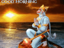 Lord Hanuman GIF - Lord Hanuman Good Morning GIFs