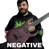 Negative Andrew Baena Sticker - Negative Andrew Baena Not Positive Stickers