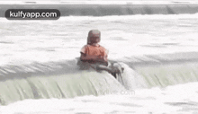 The Idol Of Gangamma Is Visible In The Paideru Canal Nellore.Gif GIF - The Idol Of Gangamma Is Visible In The Paideru Canal Nellore God Devotional GIFs
