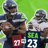 Seattle Seahawks (23) Vs. Atlanta Falcons (27) Third-fourth Quarter Break GIF - Nfl National Football League Football League GIFs