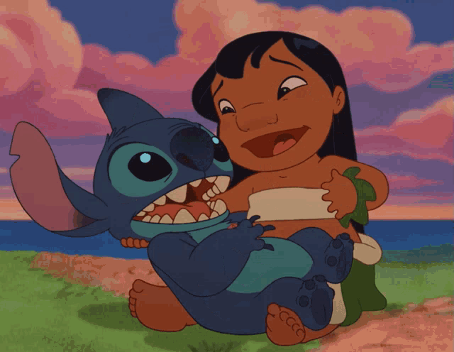 Lilo And Stitch Hug GIF Lilo And Stitch Hug Cute Discover, 59% OFF